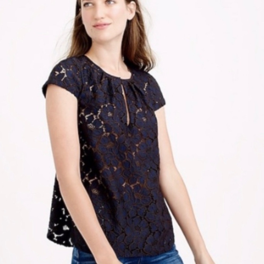 Like new J CREW lace top